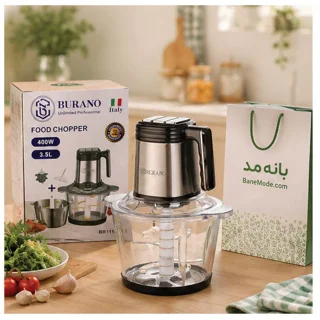 سالادساز 3.5 لیتری بورانو 6 کاره 400 وات - Burano BR111F