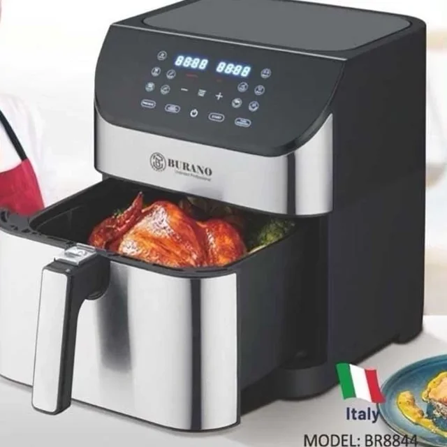 سرخ کن بدون روغن 8 لیتری بورانو BURANO BR8844 2026
